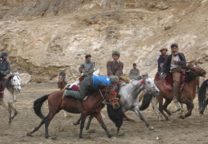 More Buzkashi in Parwan Province March 2005JPG